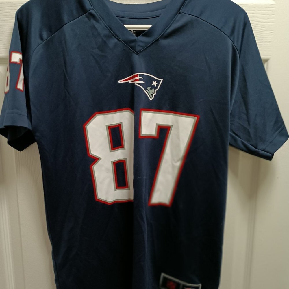 NFL PATRIOTS  YOUTH  TEE JERSEY- large